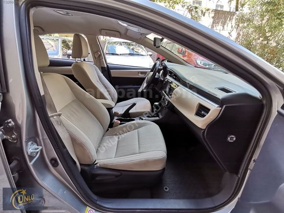 2016 TOYOTA COROLLA 1.6 OTOMATİK ADVANCE...LPG