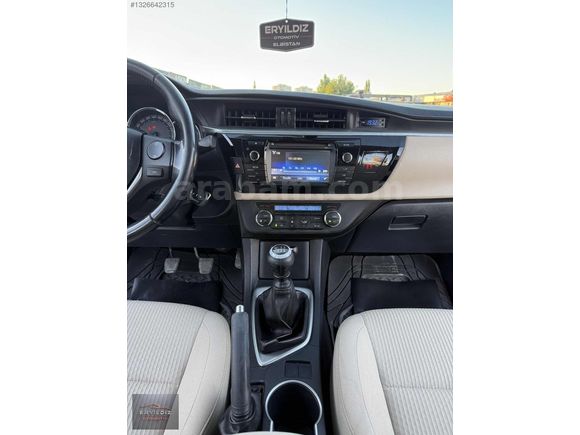 2015 COROLLA 1.6 LPG Lİ ADVANCE 2 PARÇA BOYALI