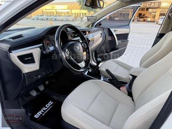 2015 COROLLA 1.6 LPG Lİ ADVANCE 2 PARÇA BOYALI