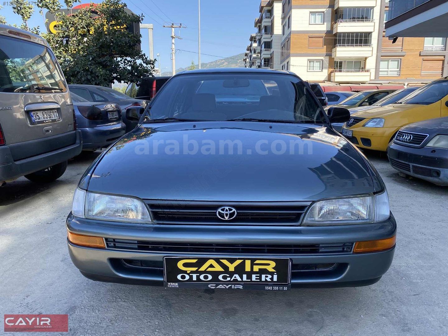 Galeriden Toyota Corolla 1.6 XL 1993 Model İzmir 300.000 km Yeşil