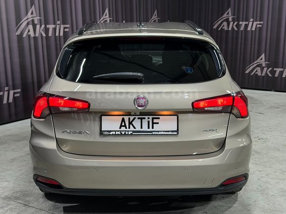 AKTİF den 2017 EGEA SW 1.6 M.JET LOUNGE PLUS DCT BAKIMLI FULL. .
