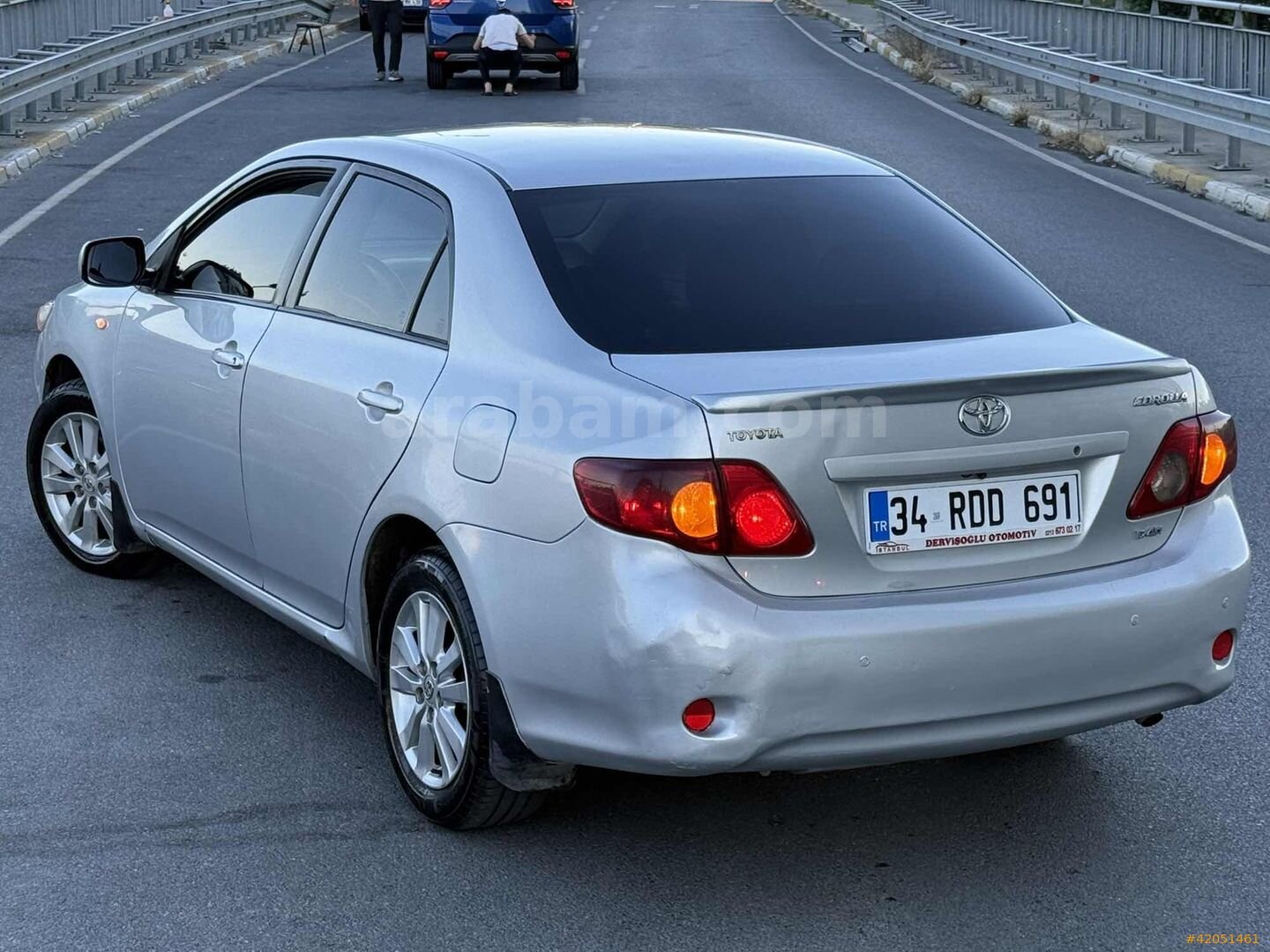 Galeriden Toyota Corolla 1.4 D-4D Elegant 2008 Model İstanbul 255.000 km Gri 6