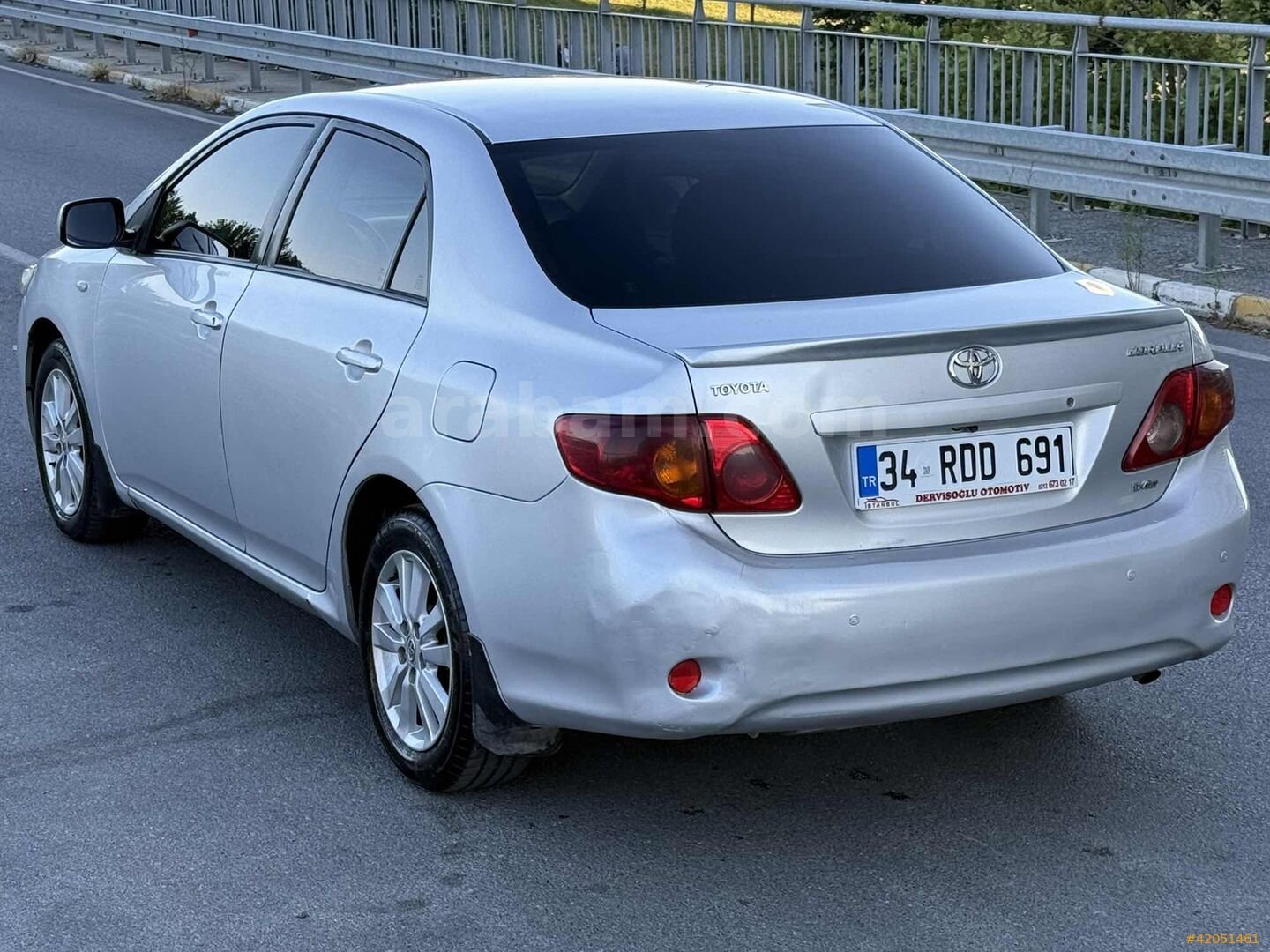 Galeriden Toyota Corolla 1.4 D-4D Elegant 2008 Model İstanbul 255.000 km Gri 3