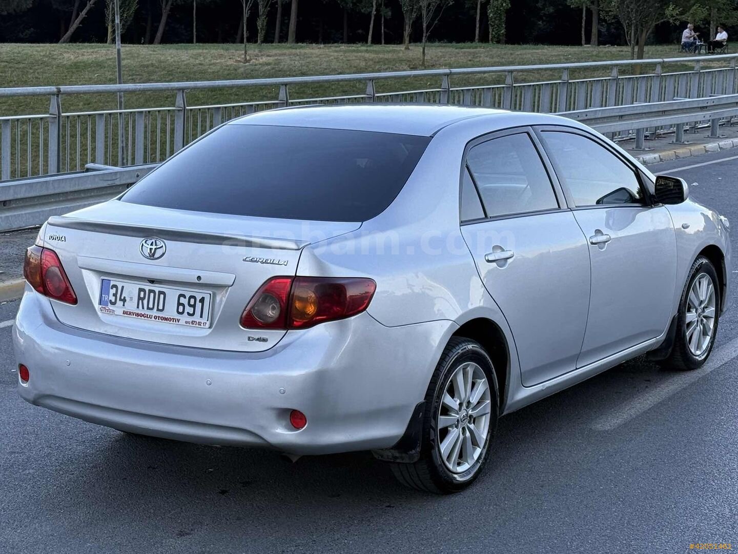 Galeriden Toyota Corolla 1.4 D-4D Elegant 2008 Model İstanbul 255.000 km Gri 4
