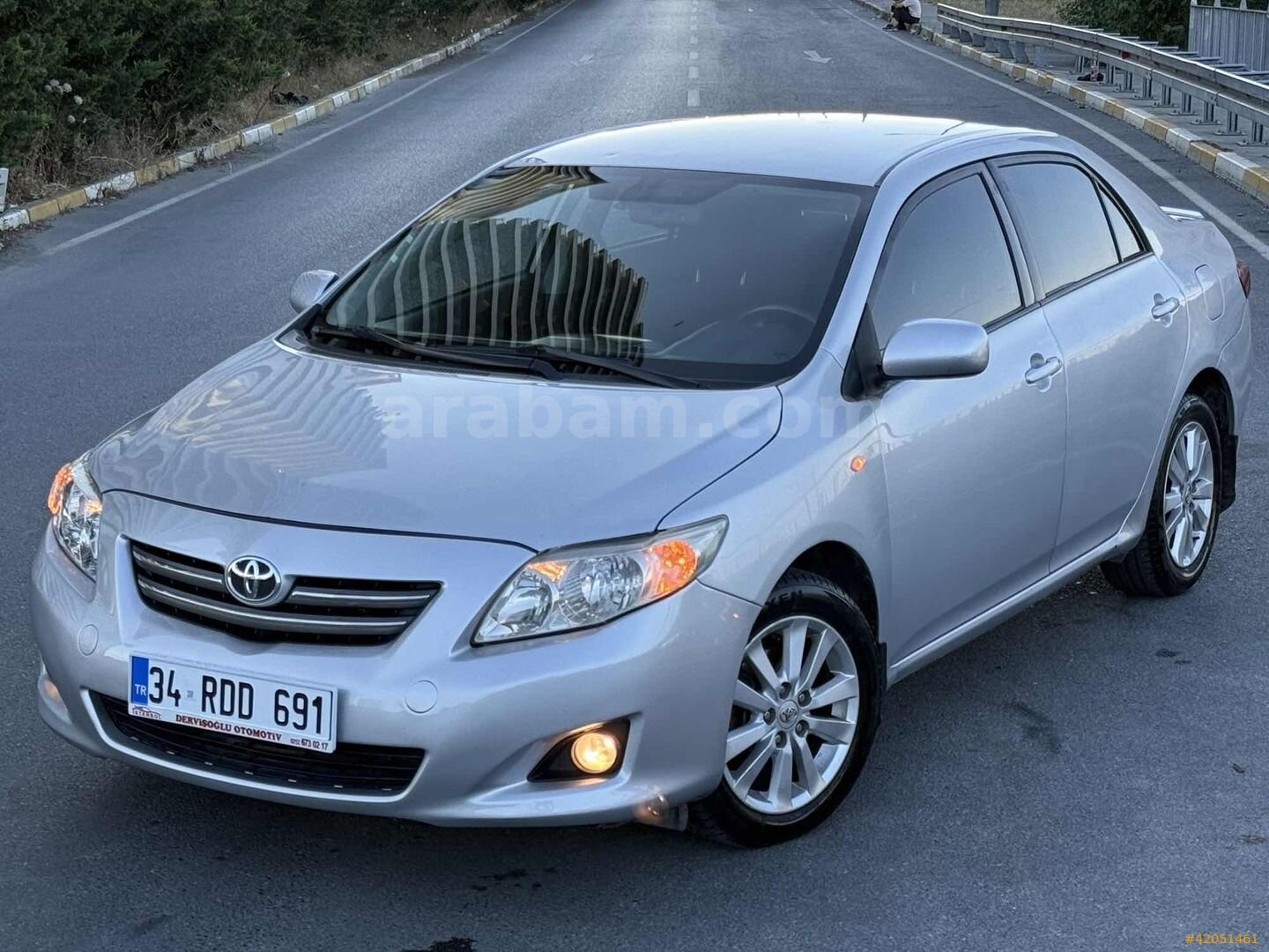 Galeriden Toyota Corolla 1.4 D-4D Elegant 2008 Model İstanbul 255.000 km Gri 7