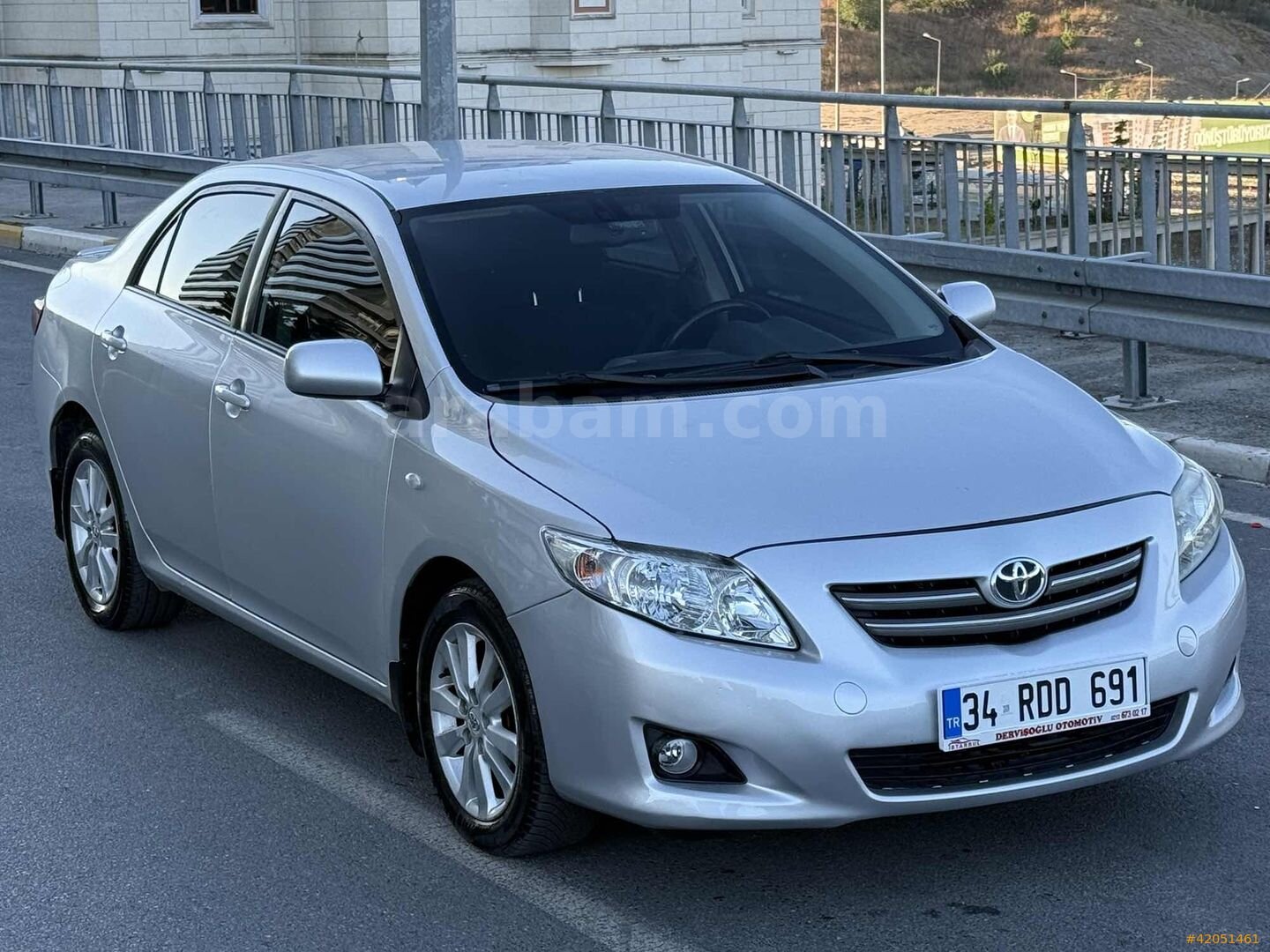 Galeriden Toyota Corolla 1.4 D-4D Elegant 2008 Model İstanbul 255.000 km Gri 5