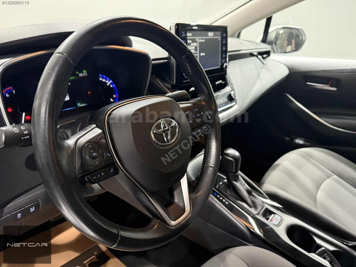 Galeriden Toyota Corolla 1.8 Hybrid Dream 2020 Model Eskişehir 116.000 km Beyaz 7