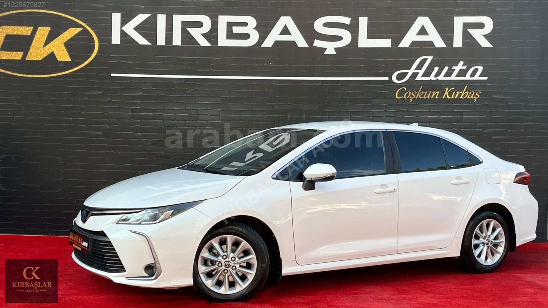 Galeriden Toyota Corolla 1.8 Hybrid Dream 2022 Model Antalya 174.000 km Beyaz 6