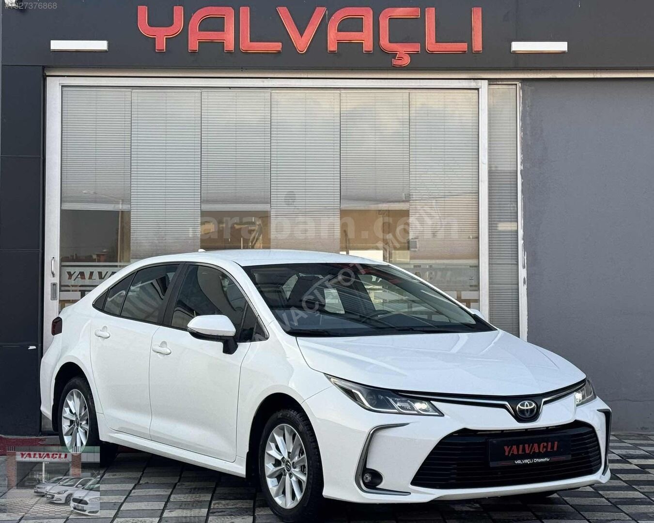Galeriden Toyota Corolla 1.8 Hybrid Dream 2022 Model Konya 107.000 km Beyaz 1