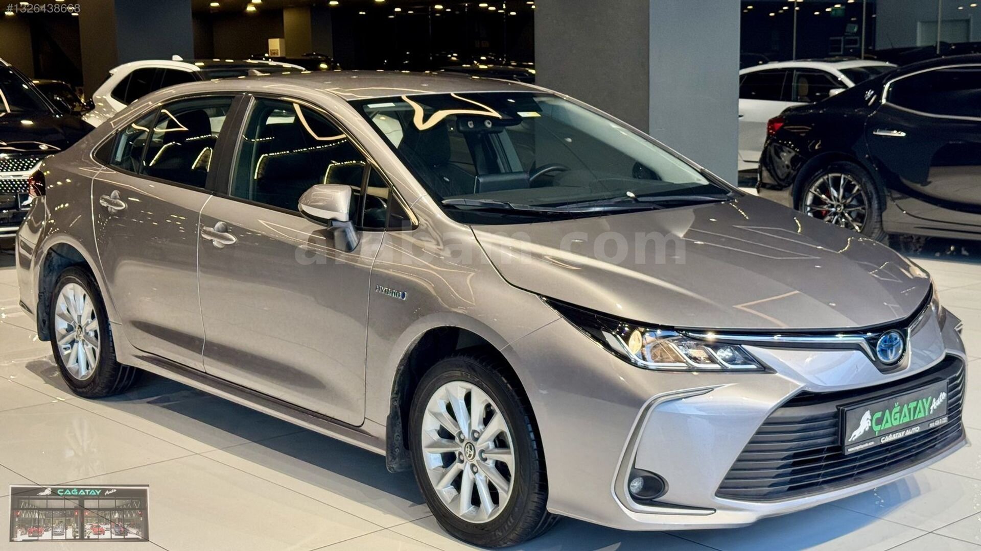 Galeriden Toyota Corolla 1.8 Hybrid Dream 2021 Model İstanbul 57.500 km Gri 6