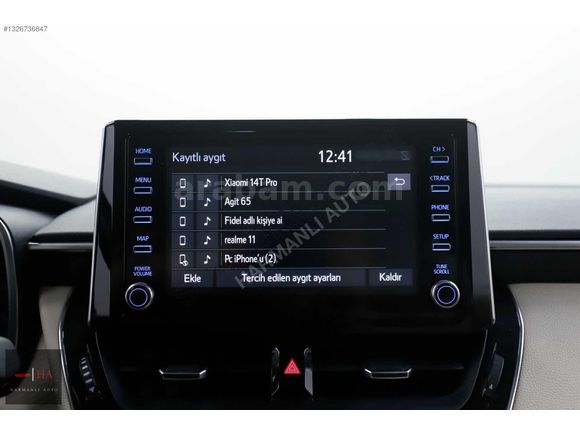 İLK ELDEN 76 BİN KM TOYOTA Corolla 1.8 Hybrid Dream e-CVT