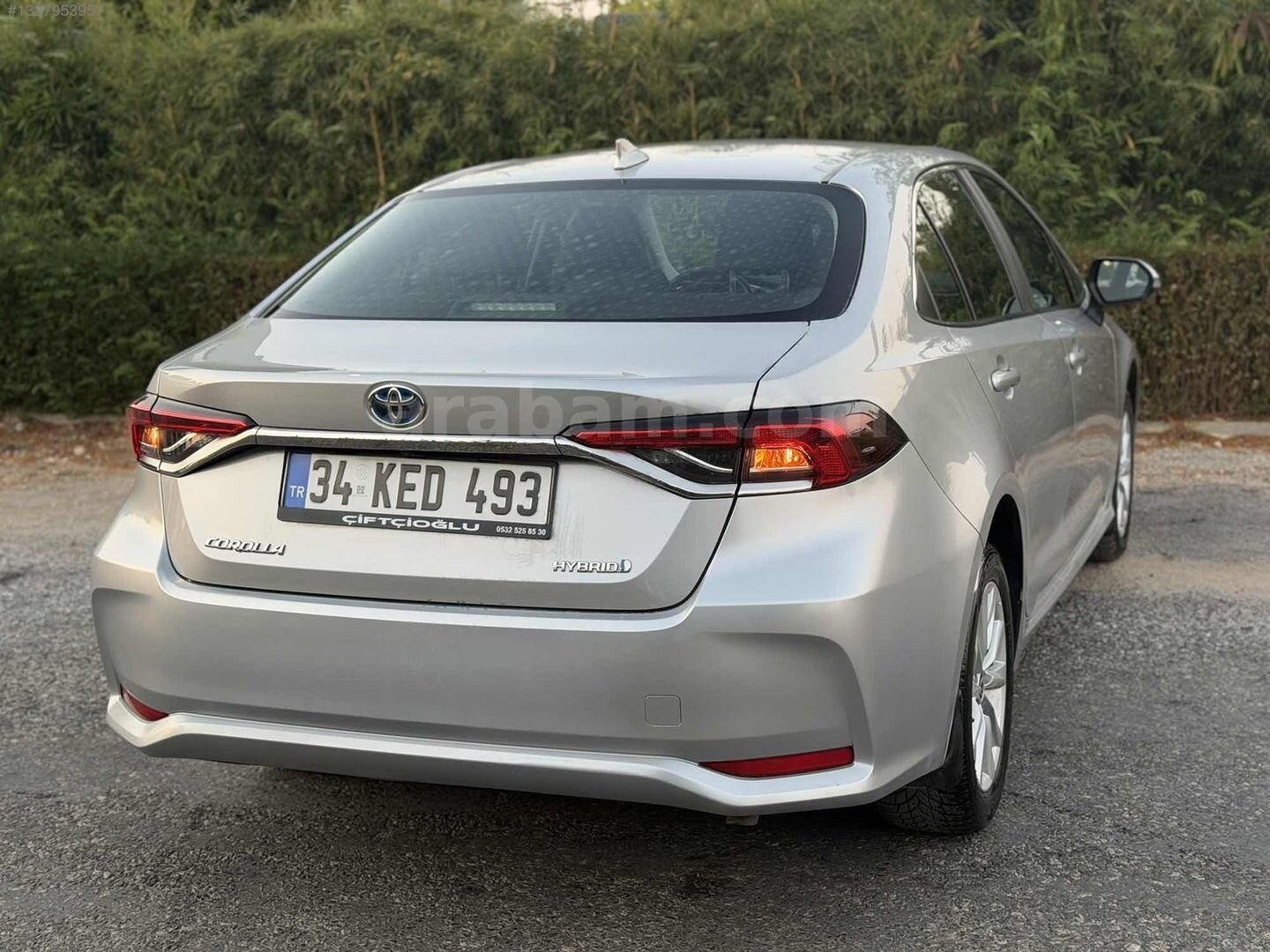 Galeriden Toyota Corolla 1.8 Hybrid Dream 2024 Model Antalya 31.000 km Gri 5
