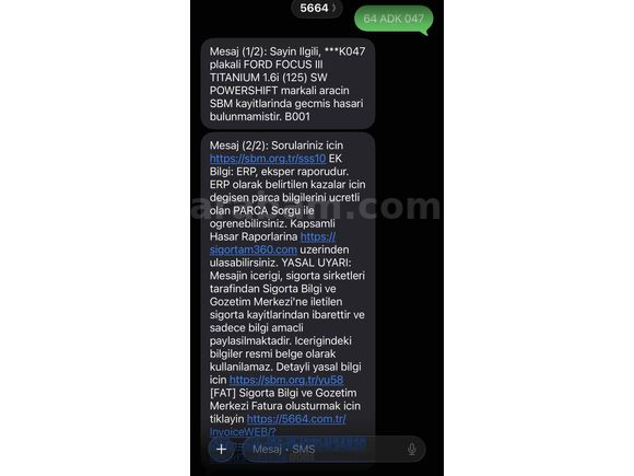  Focus Bakımlı değişensiz 1.6 TDCi Titanium  