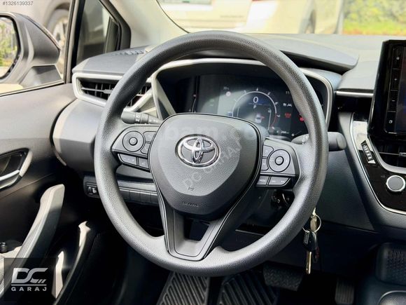 *DC GARAJ*COROLLA 1.5 VISION PLUS/2025/3750KM/ÇELİK JANT/HATASIZ