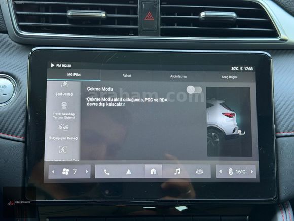 BOYASIZ ELEKTRİKLİ 2023 MG ZS EV LUXURY 21.000 KM'DE