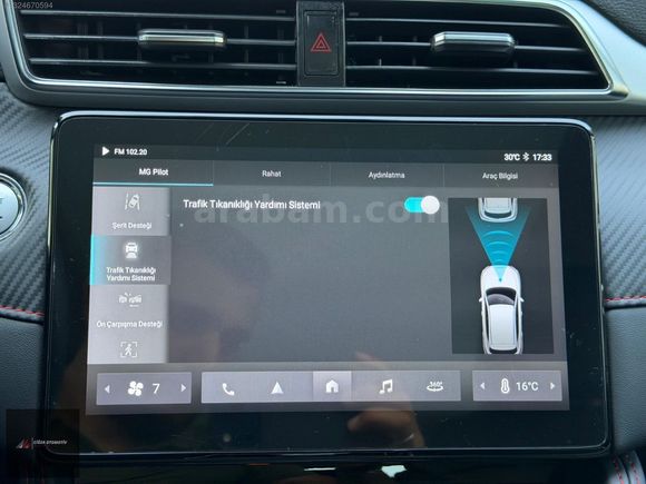 BOYASIZ ELEKTRİKLİ 2023 MG ZS EV LUXURY 21.000 KM'DE