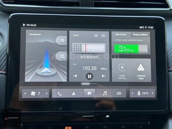 BOYASIZ ELEKTRİKLİ 2023 MG ZS EV LUXURY 21.000 KM'DE