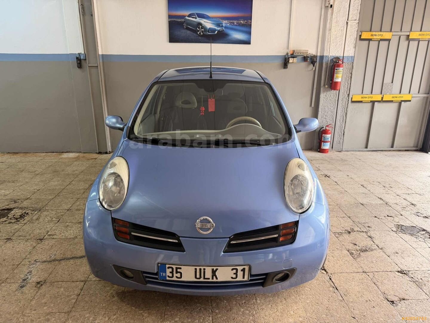 Galeriden Nissan Micra 1.2 Tekna 2004 Model İzmir 291.000 km Mavi 1
