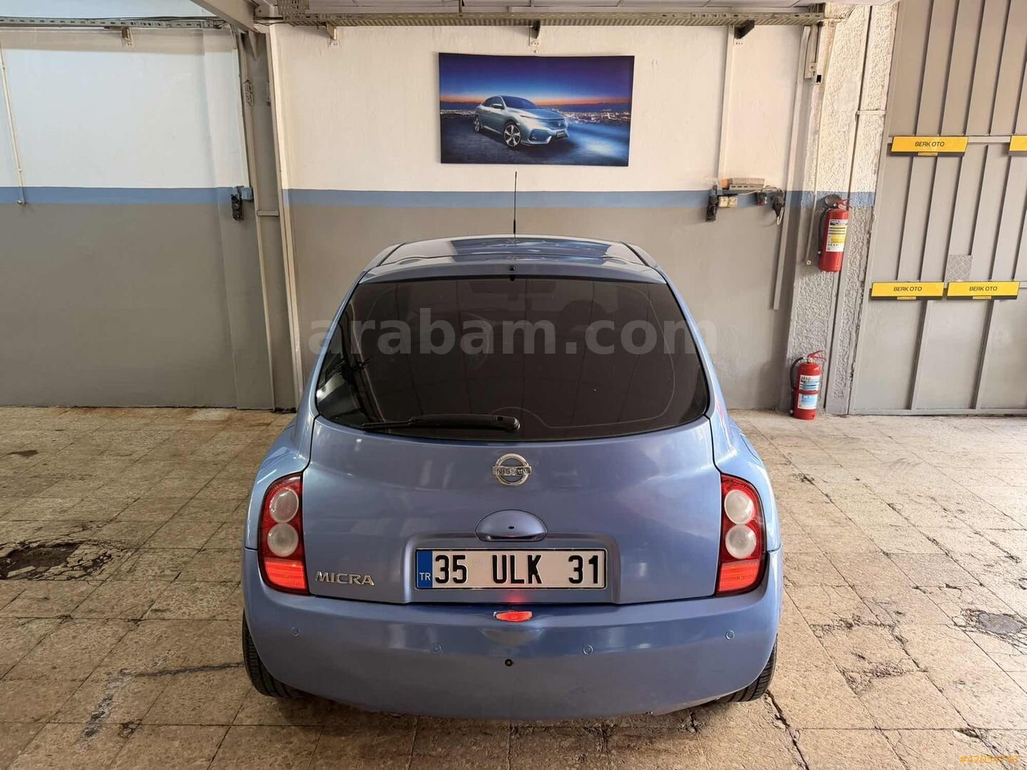 Galeriden Nissan Micra 1.2 Tekna 2004 Model İzmir 291.000 km Mavi 4