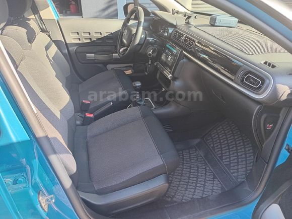 Sahibinden Citroen C3 1.2 PureTech Shine 2020 Model  120 km Mavi