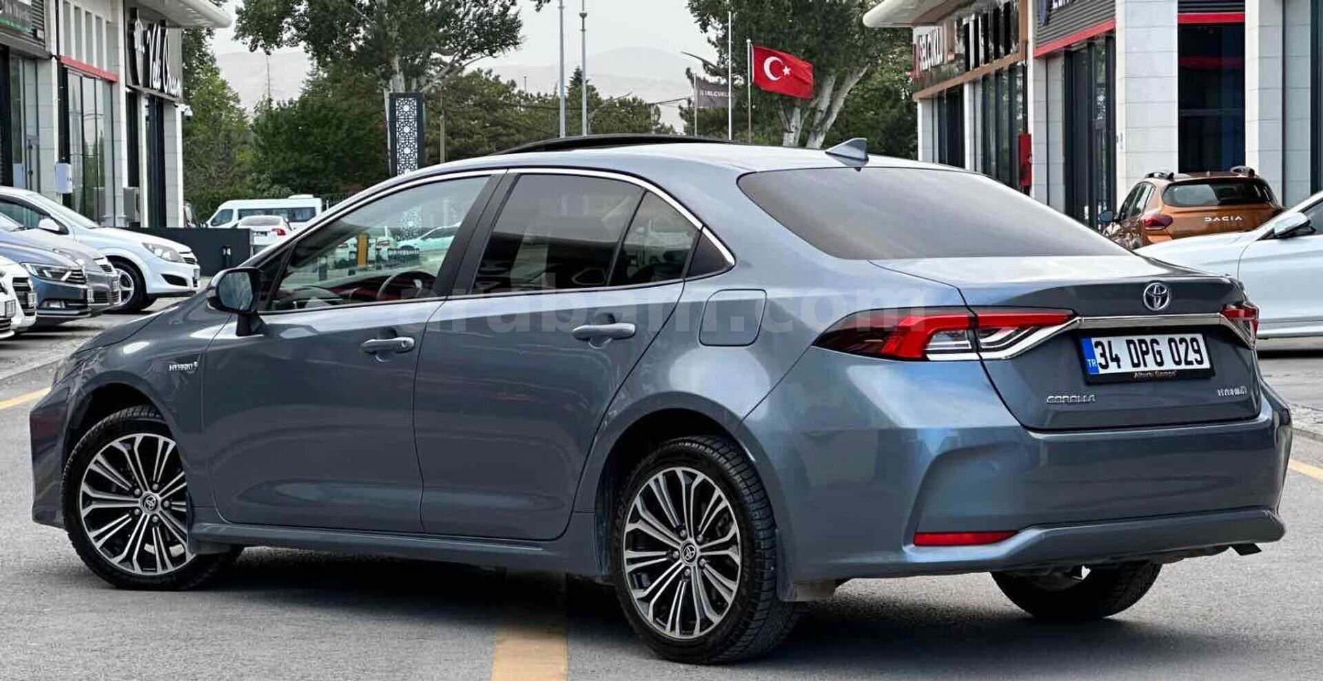 Galeriden Toyota Corolla 1.8 Hybrid Flame X-Pack 2020 Model Konya 64.000 km Mavi (metalik) 5