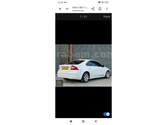 Sahibinden Volvo S80 1.6 D2 pawersift 2014 Model