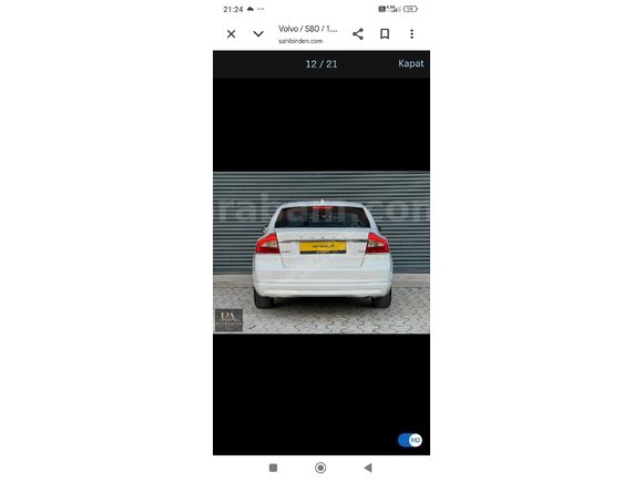 Sahibinden Volvo S80 1.6 D2 pawersift 2014 Model