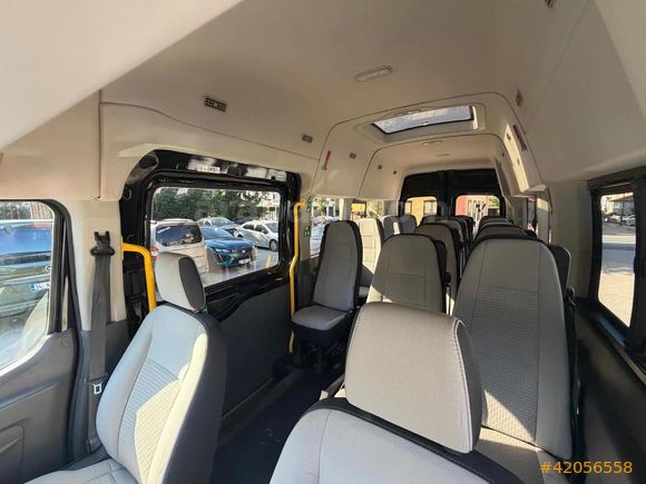 HASAR KAYITSIZ 2023 FORD TRANSİT 16+1 DELUXE ORJİNAL