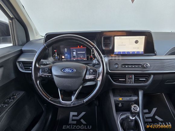 2024 FORD COURIER 1.5EcoBlue + TITANIUM + BOYASIZ + K.K.TAKSİT