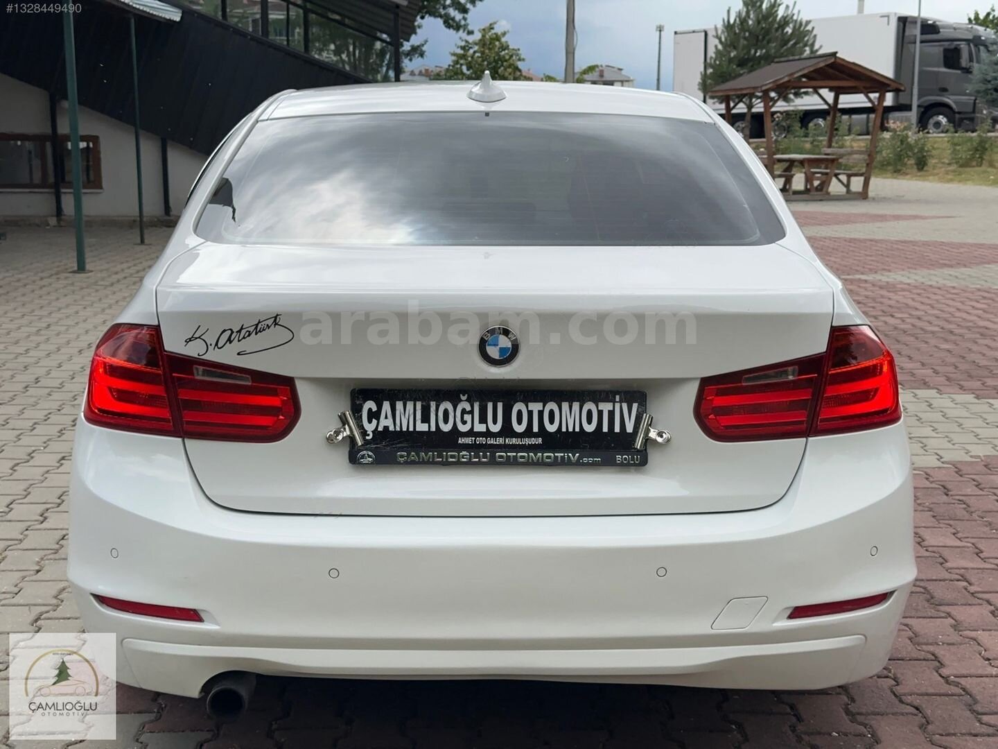 Galeriden BMW 3 Serisi 316i Standart 2012 Model Bolu 186.000 km Beyaz 6