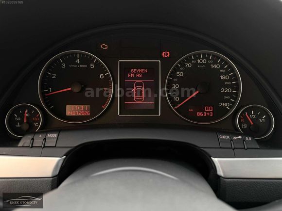 EMEK OTOMOTİV'DEN TR'DE TEK 2008 AUDİ A4 FUL *86* BİN KM BOYASIZ