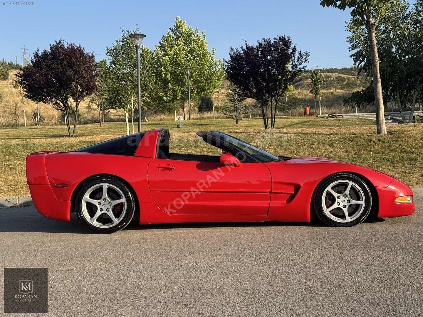 Galeriden Chevrolet Corvette C5 2000 Model Ankara 109.000 km Kırmızı 5