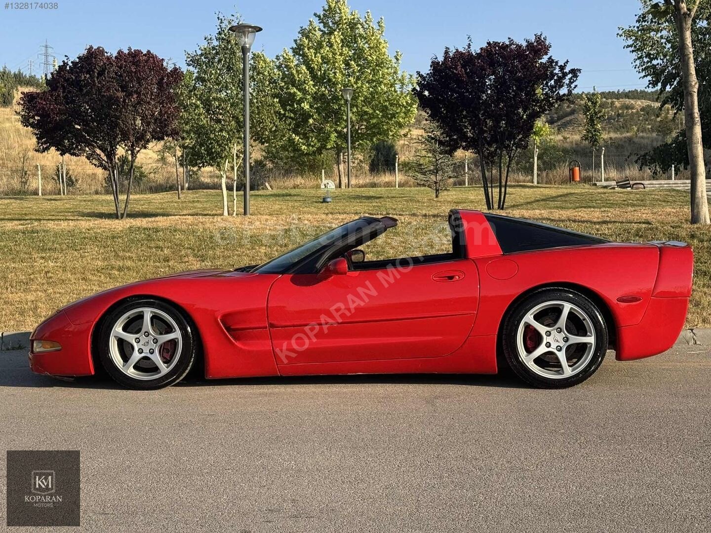 Galeriden Chevrolet Corvette C5 2000 Model Ankara 109.000 km Kırmızı 4