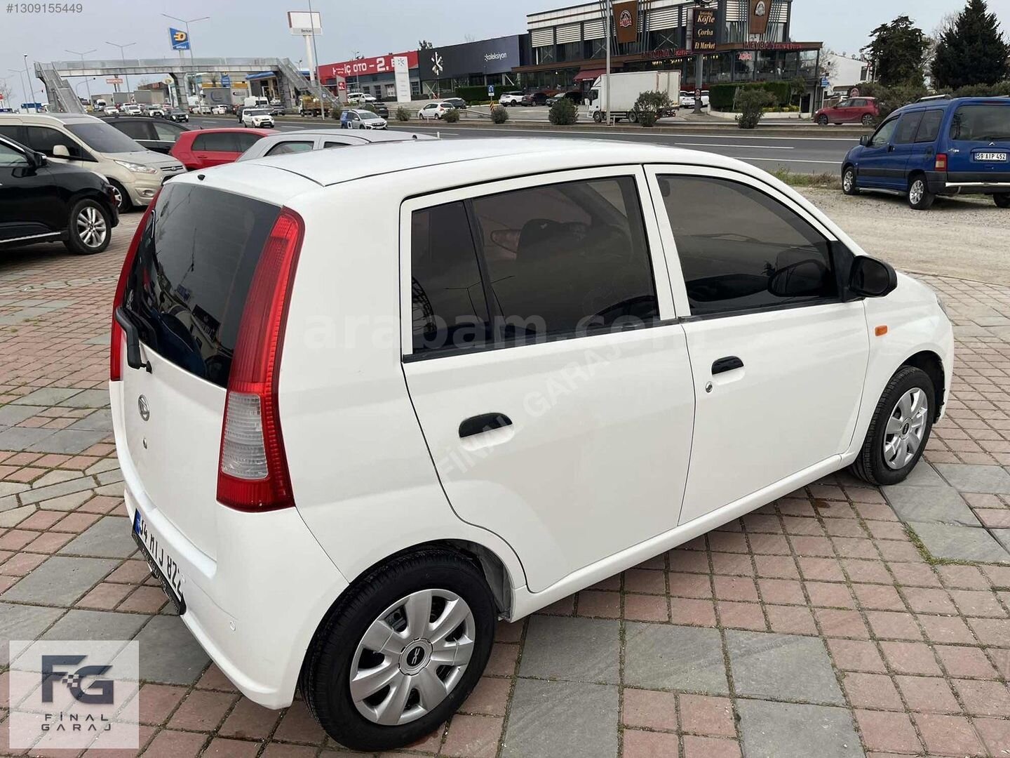 Galeriden Daihatsu Cuore 1.0 Low Grade 2005 Model Tekirdağ 197.000 km Beyaz 5
