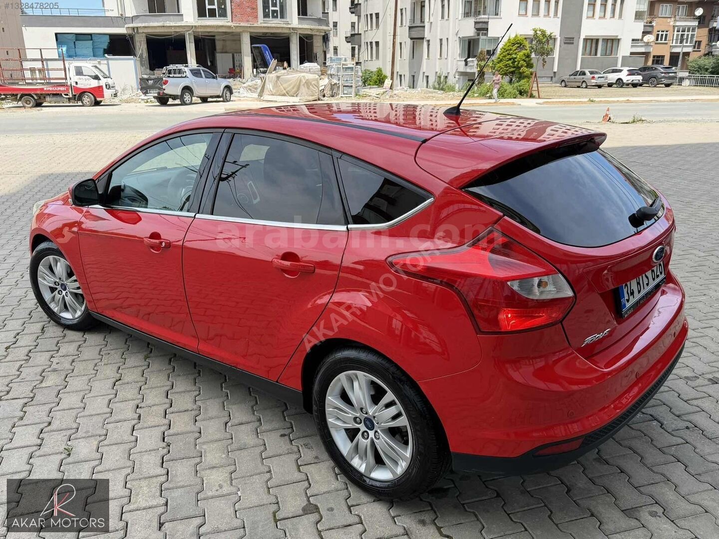 Galeriden Ford Focus 1.6 Ti-VCT Style 2013 Model Rize 185.000 km Kırmızı 4