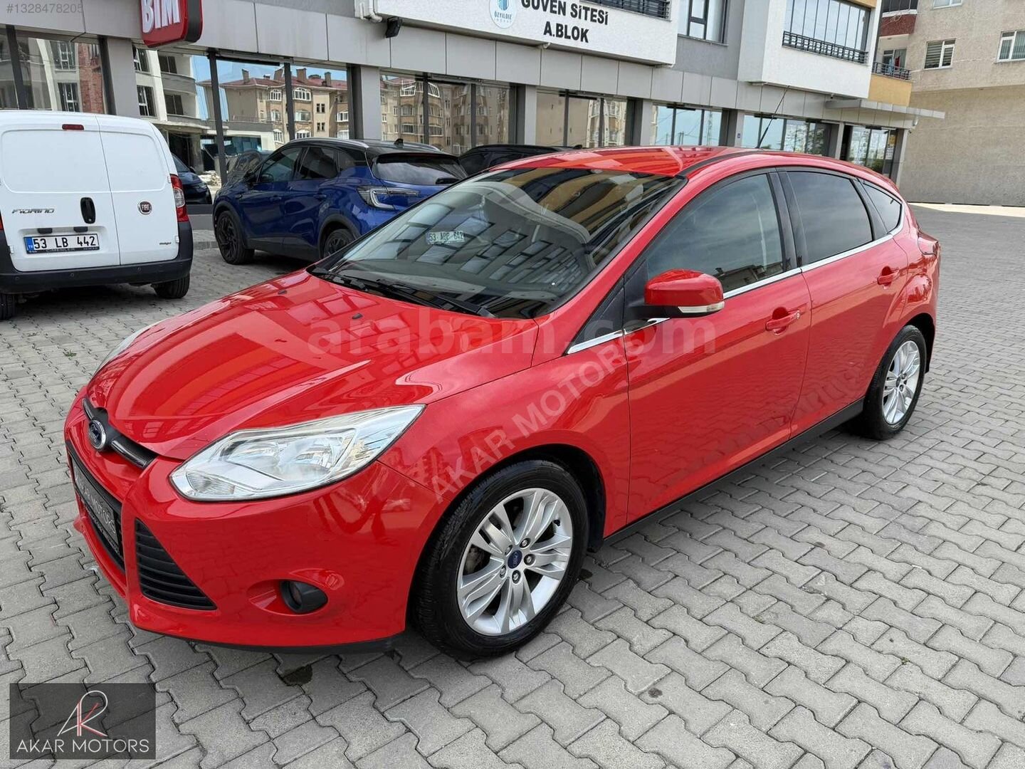 Galeriden Ford Focus 1.6 Ti-VCT Style 2013 Model Rize 185.000 km Kırmızı 7