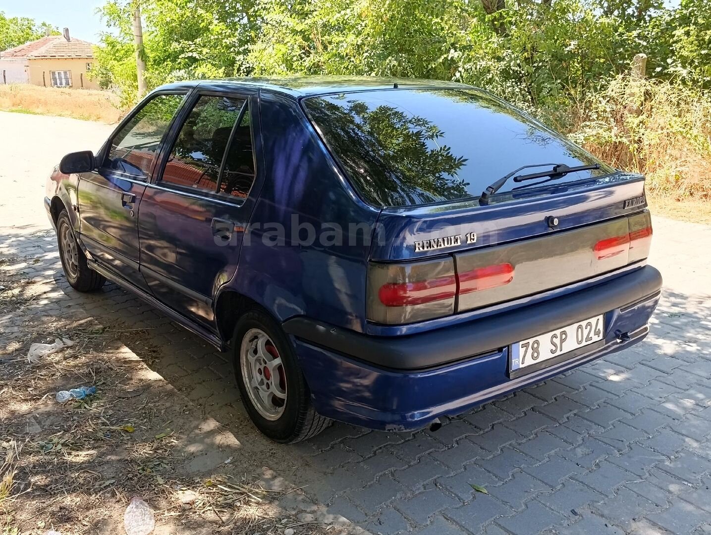 Galeriden Renault R 19 1.6 Europa iE 1999 Model Edirne 352.000 km Mavi (metalik) 4