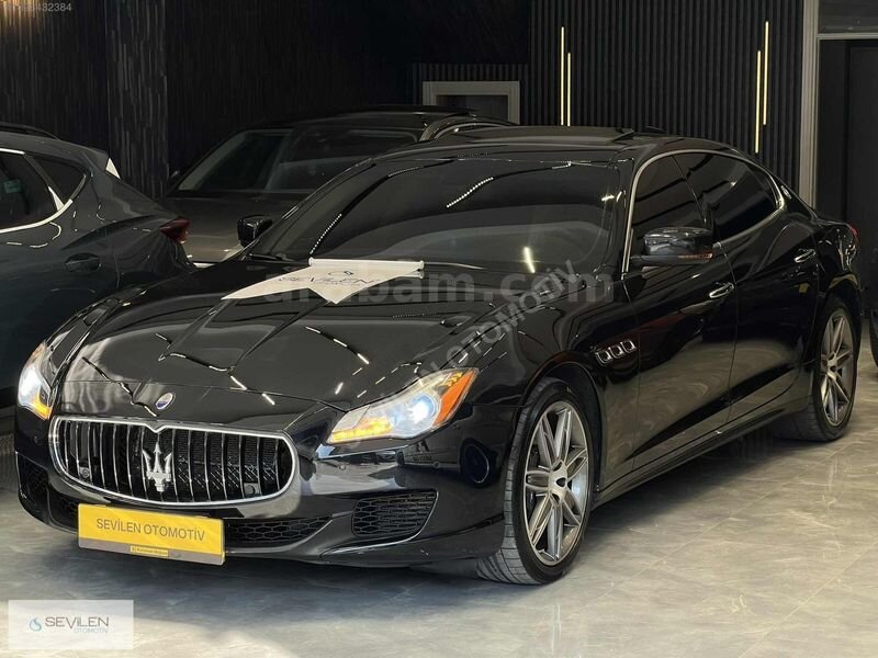 Galeriden Maserati Quattroporte 3.8 Trofeo 2013 Model İstanbul 177.500 km Siyah