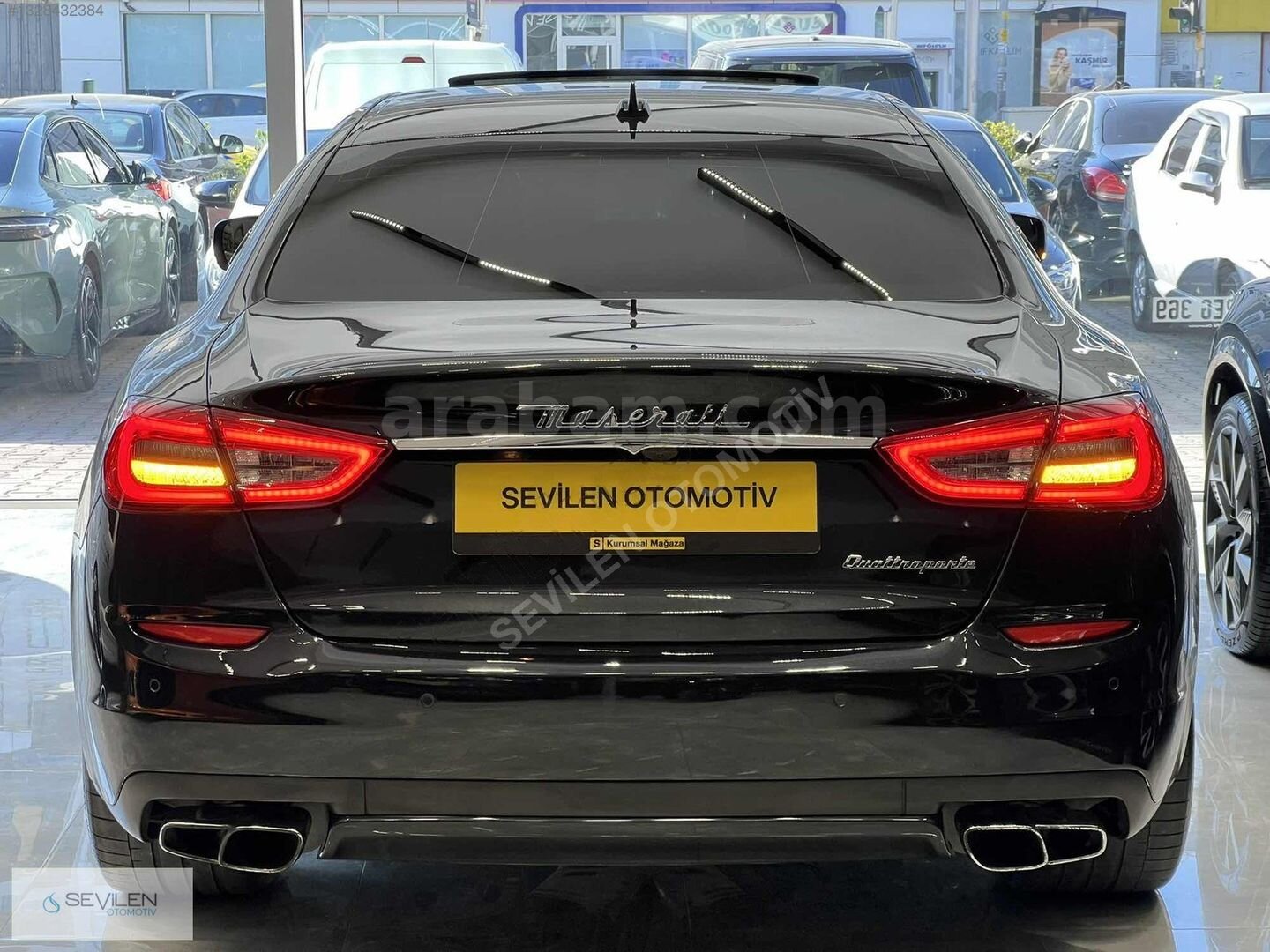 Galeriden Maserati Quattroporte 3.8 Trofeo 2013 Model İstanbul 177.500 km Siyah 4