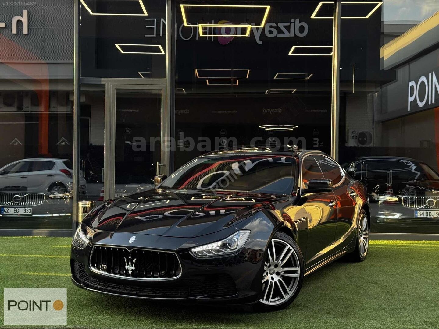 Galeriden Maserati Ghibli 3.0 2014 Model Konya 136.000 km Siyah 2