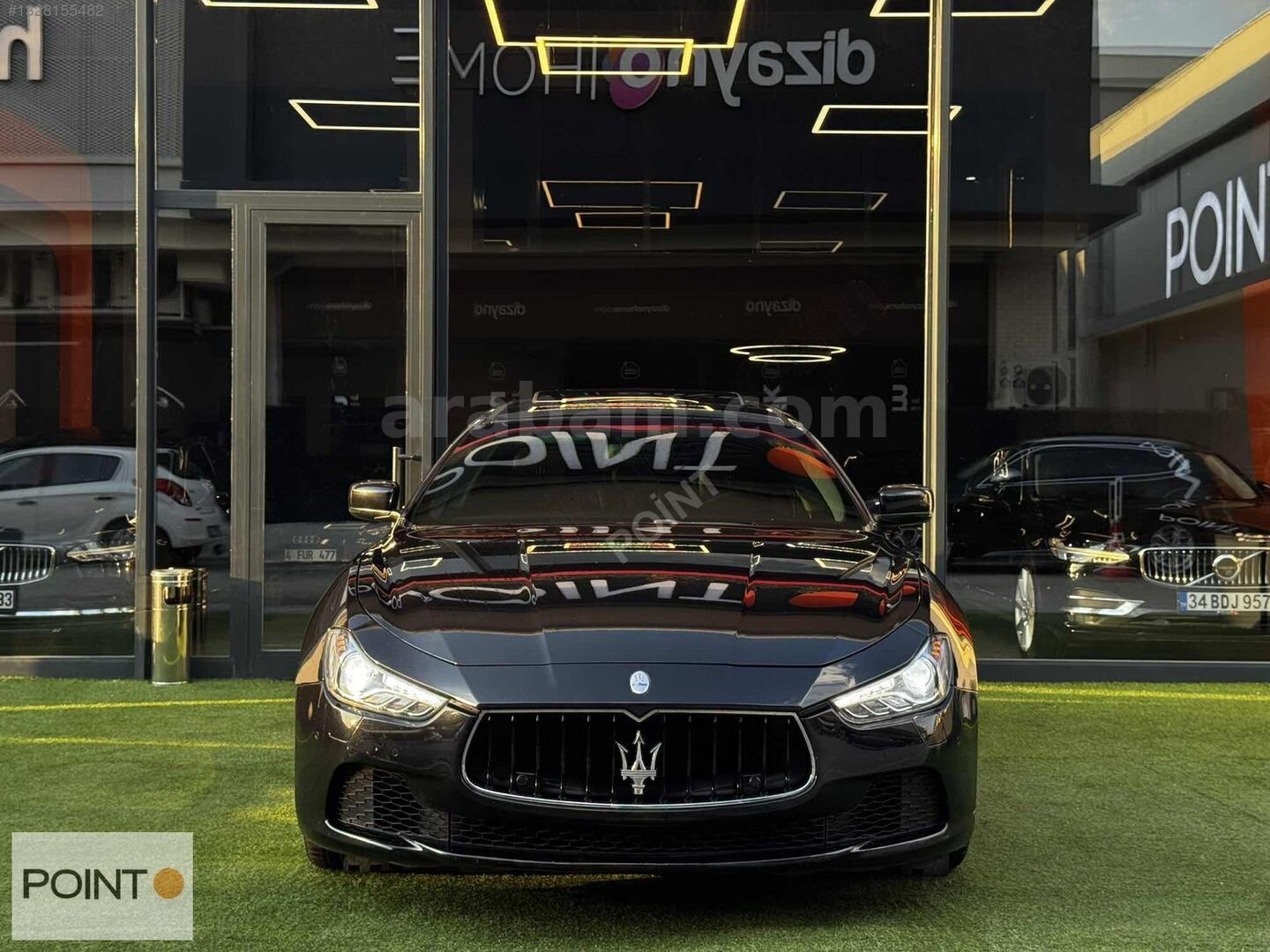 Galeriden Maserati Ghibli 3.0 2014 Model Konya 136.000 km Siyah 3