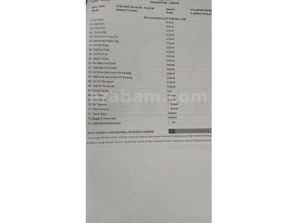 Sahibinden Renault Fluence 1.6 Privilege 2010 Model