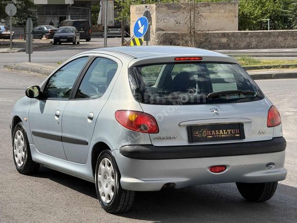 2004 MODEL PEJO 206 1.4 X LİNE TR DEK 53 BİN KMDE KLİMALI