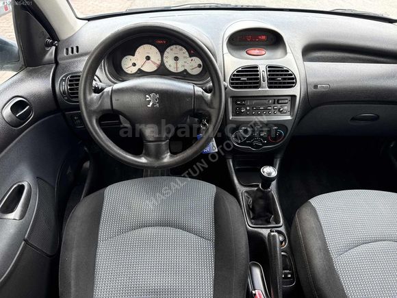 2004 MODEL PEJO 206 1.4 X LİNE TR DEK 53 BİN KMDE KLİMALI