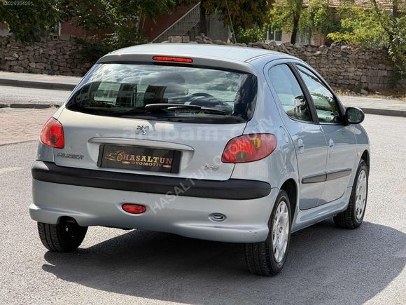 2004 MODEL PEJO 206 1.4 X LİNE TR DEK 53 BİN KMDE KLİMALI