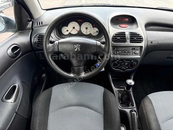 2004 MODEL PEJO 206 1.4 X LİNE TR DEK 53 BİN KMDE KLİMALI