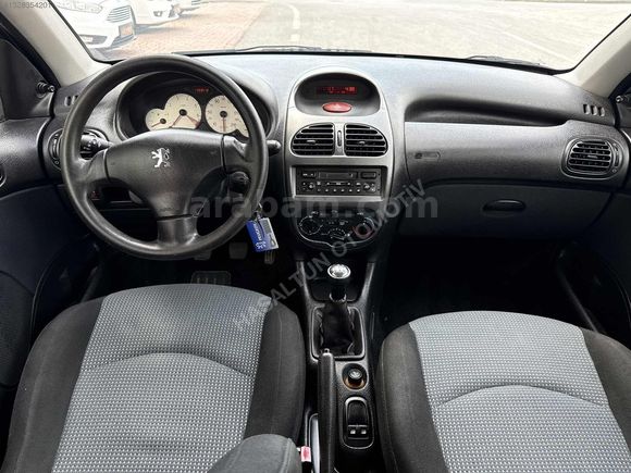 2004 MODEL PEJO 206 1.4 X LİNE TR DEK 53 BİN KMDE KLİMALI