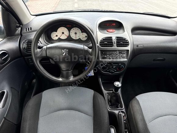 2004 MODEL PEJO 206 1.4 X LİNE TR DEK 53 BİN KMDE KLİMALI