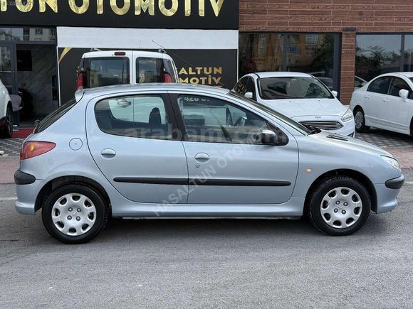 2004 MODEL PEJO 206 1.4 X LİNE TR DEK 53 BİN KMDE KLİMALI