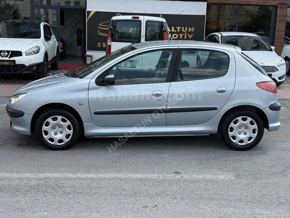 2004 MODEL PEJO 206 1.4 X LİNE TR DEK 53 BİN KMDE KLİMALI